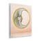 Stupell Industries Moon Face in Circle Wall Plaque Art Design by Elizabeth Medley